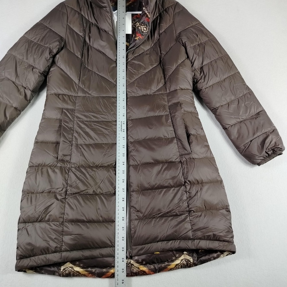 Pendleton Jacket Womens Small Brown Reversible Do… - image 12